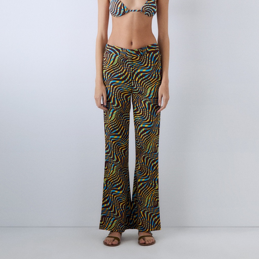 Gimagaus Disco Zebra Print Pant